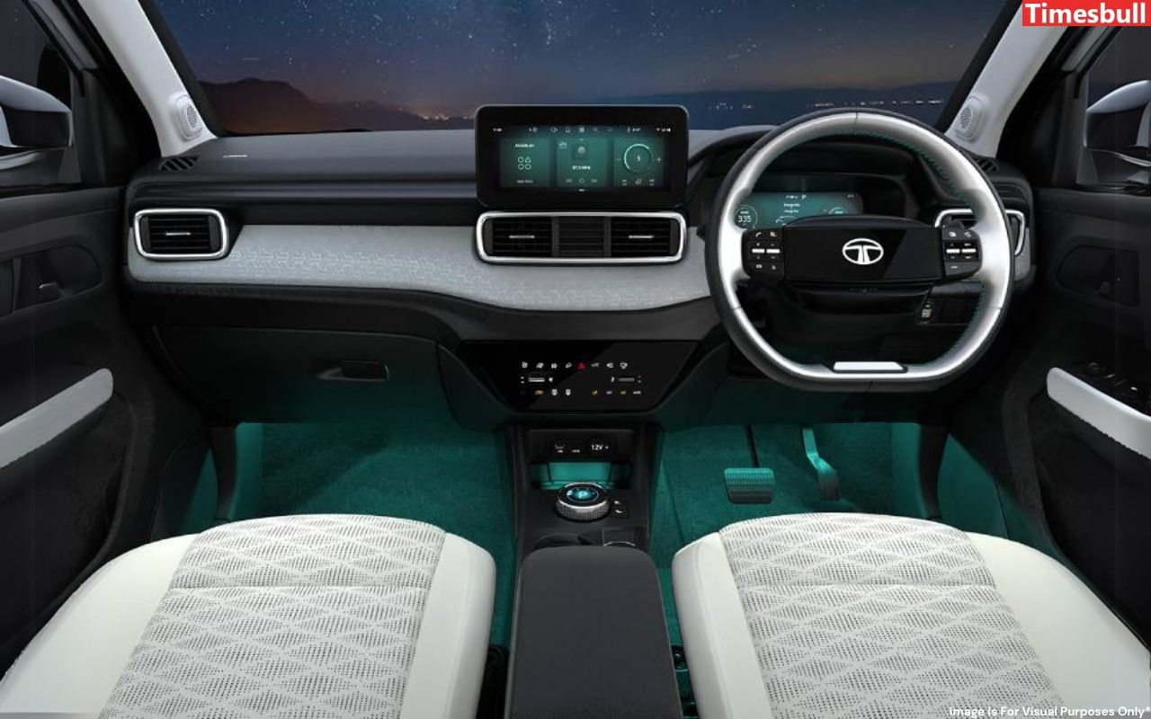 New tata punch facelift interiors