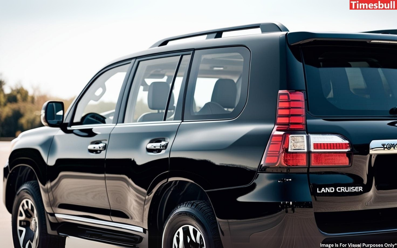 New Toyota Landcruiser Prado Back View