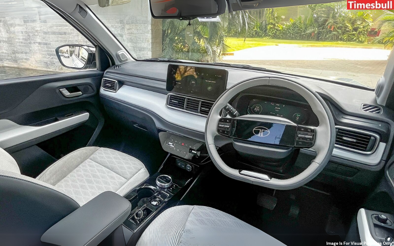 Tata punch ev interior 