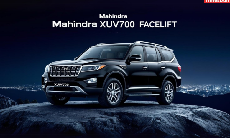 New mahindra xuv700 facelift 2025