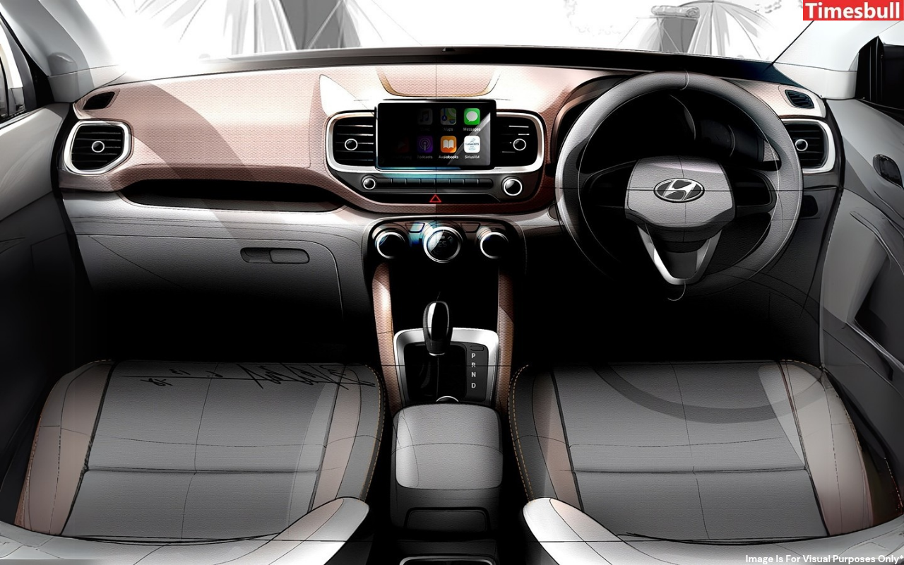 New Hyundai Venue Facelift interiors 