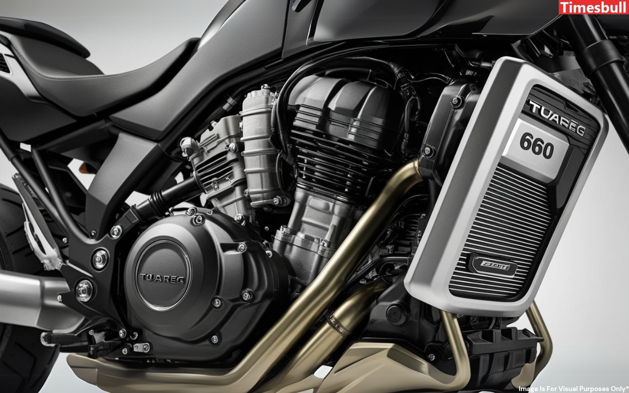 New Aprilia Tuareg 660 2025 engine 