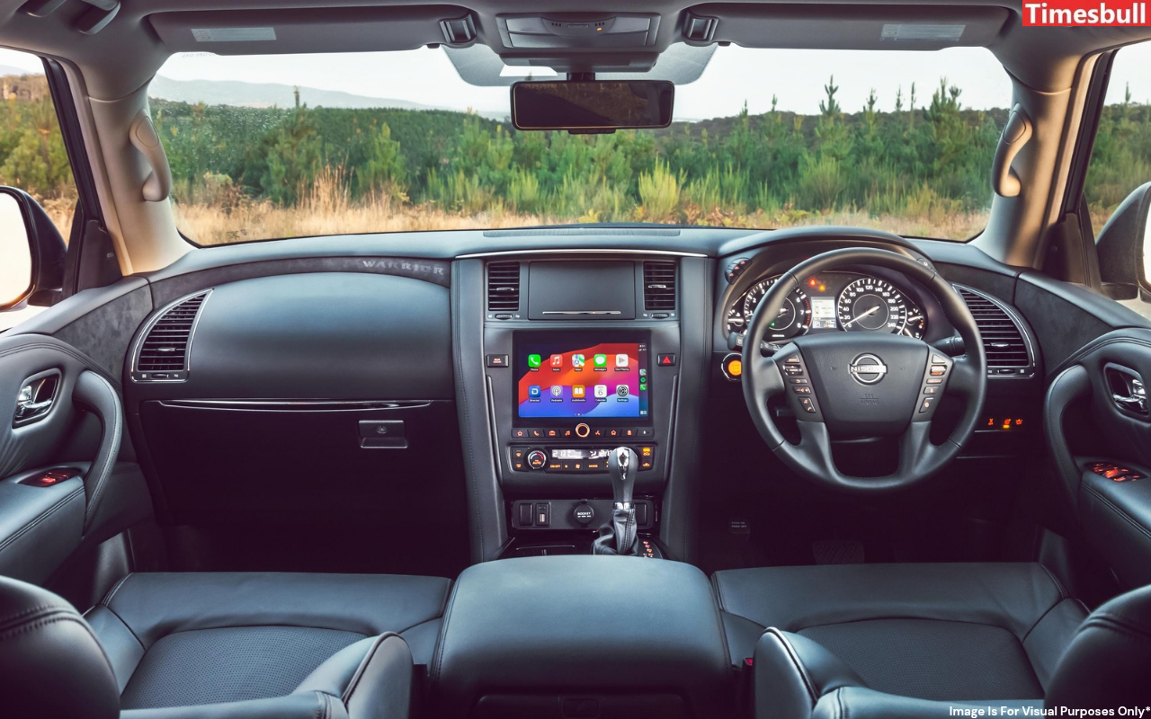 New Nissan patrol interior