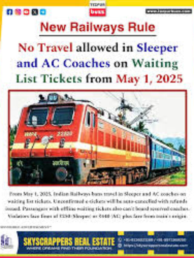 Indian Railways Bans 1AC Upgrades for Sleeper Tickets – New Rules